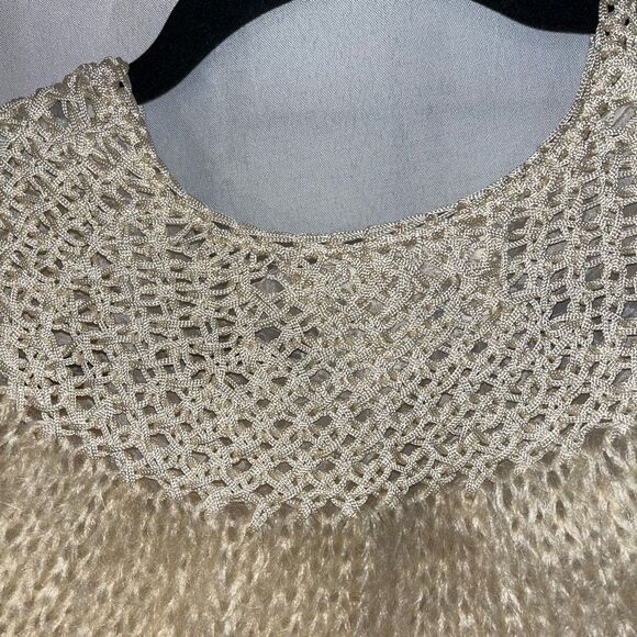 Vintage Cyn Les  Fuzzy Mohair/Wool Cardigan/Sweater S - Picture 7 of 16